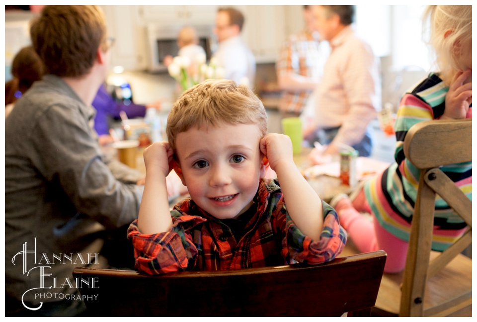 east nashville boy waits for birthday cake