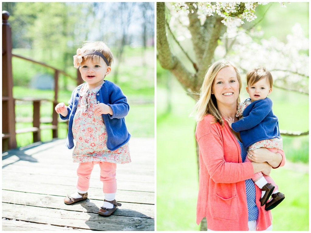 spring minis at the park with the weeping willow