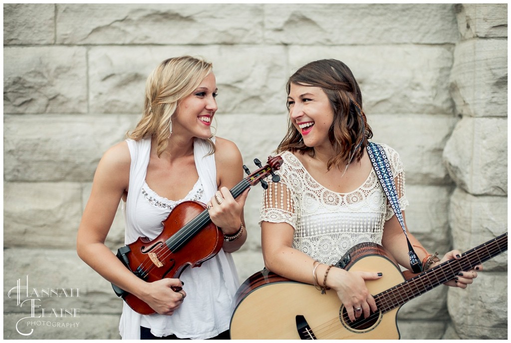 steel blossoms and their instruments in front of the ryman