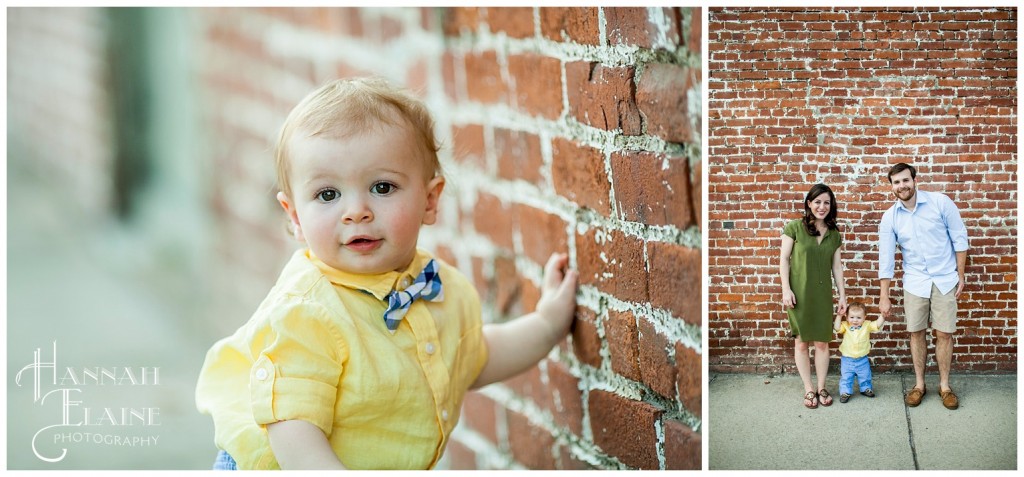 mason is learning to stand up on his own