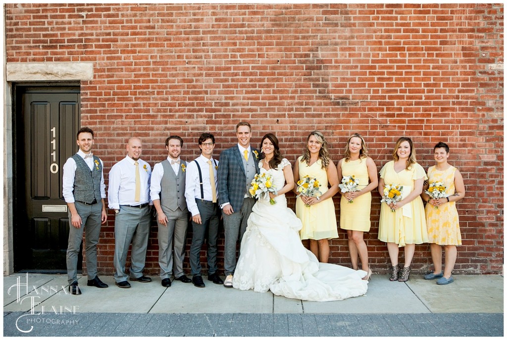 the whole bridal party