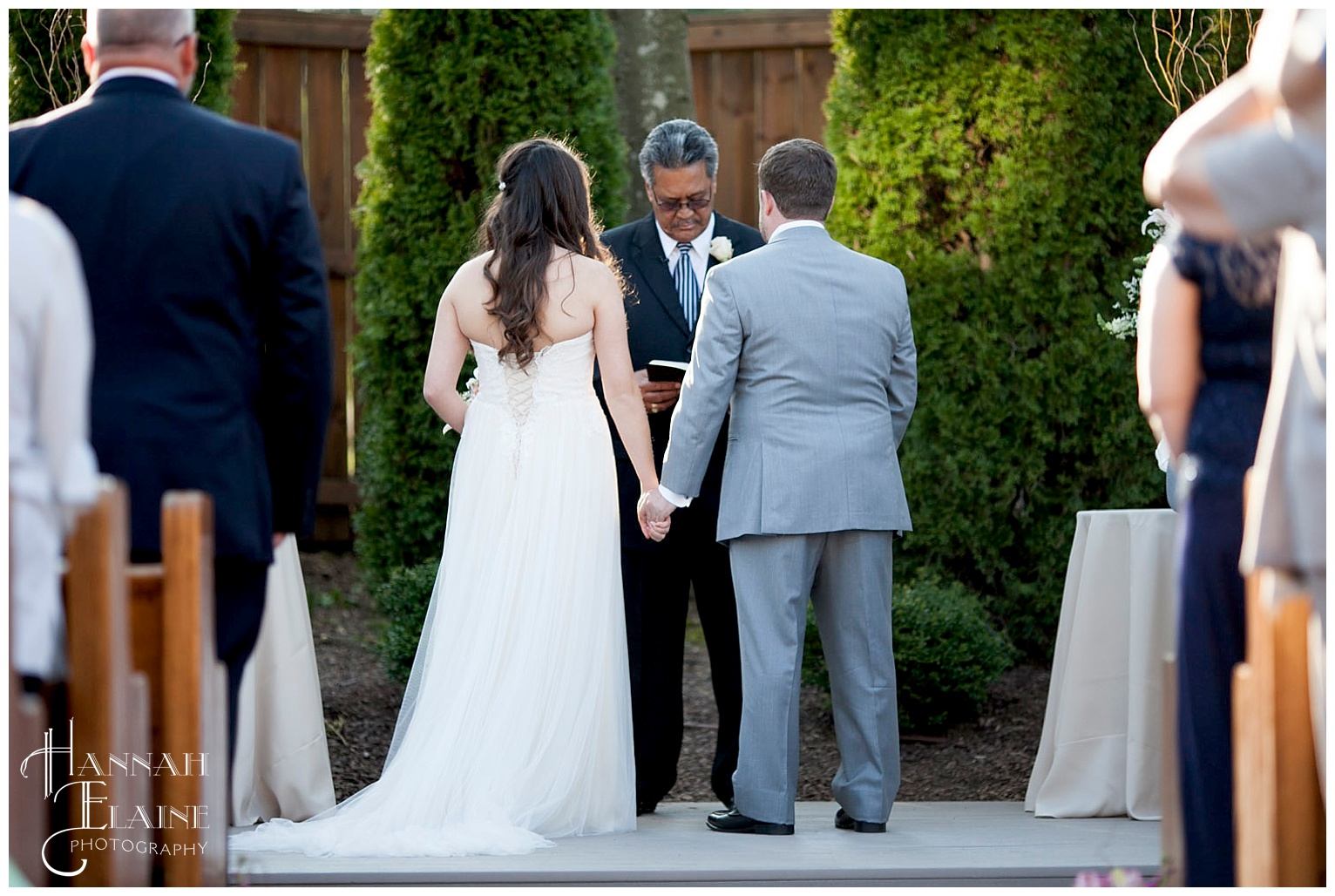 first prayer at the ceremony