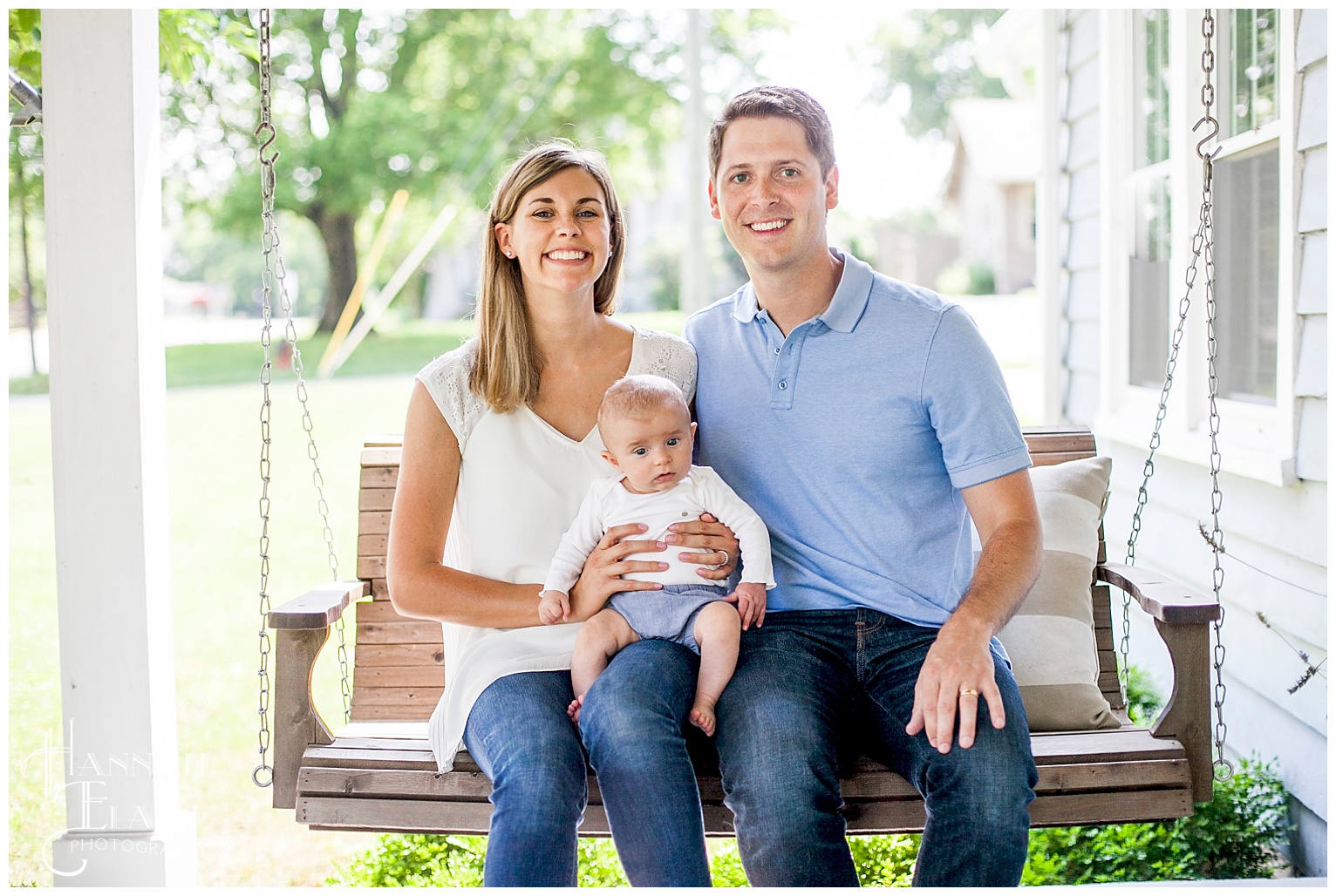 east nashville porch swing family photos