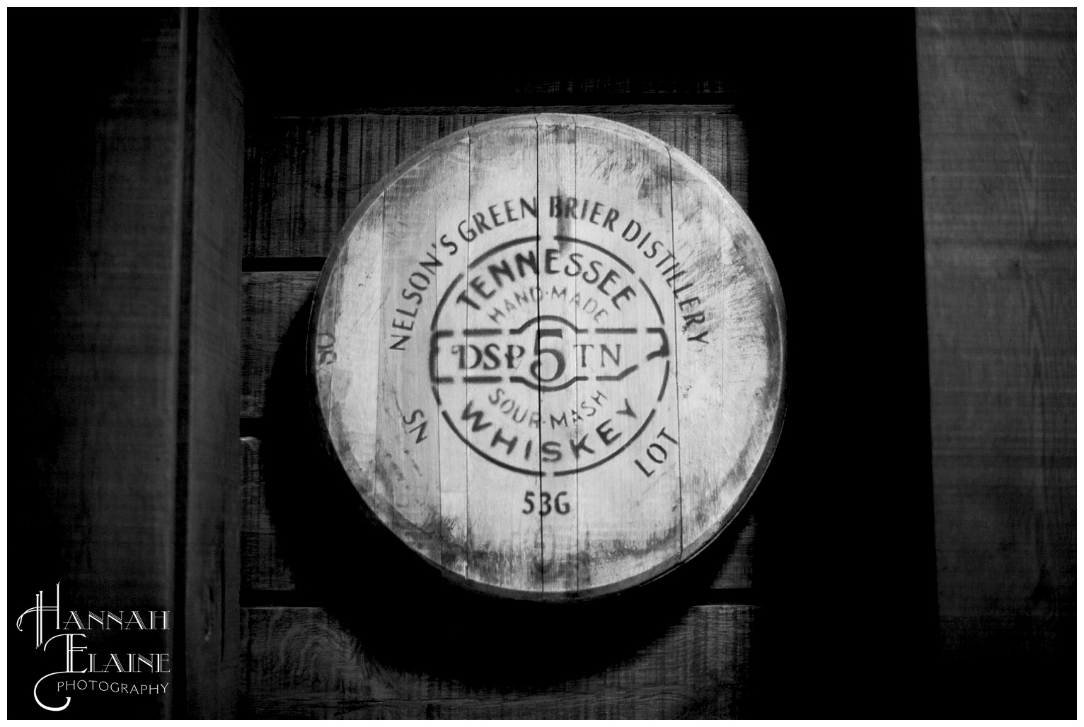 nelson's greenbrier distillery whisky barrel logo